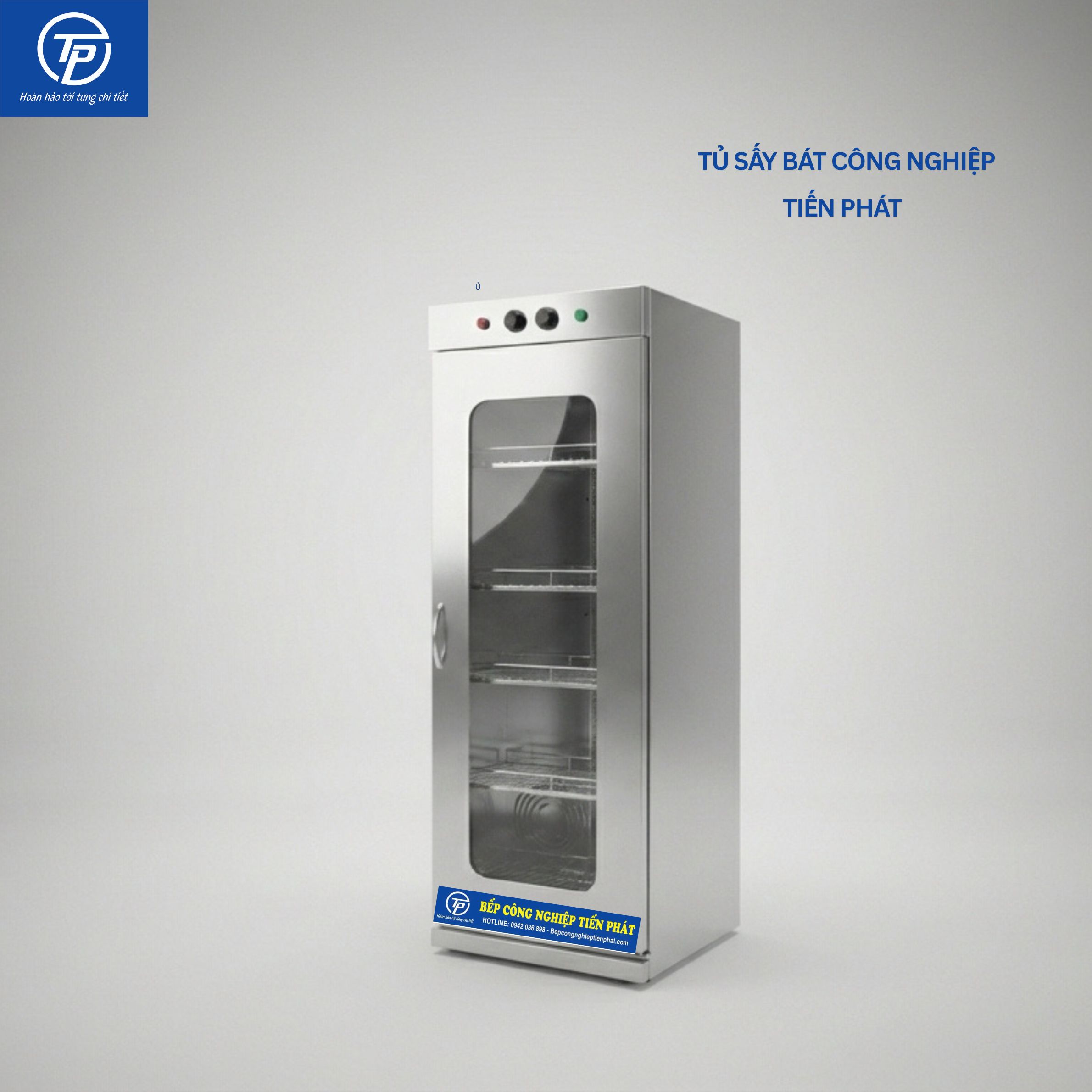 Tủ Sấy Bát Công Nghiệp 600L 1 Lớp